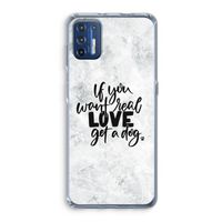 Partner in crime: Motorola Moto G9 Plus Transparant Hoesje