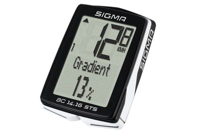 Sigma BC 14,16 STS CAD Kilometerteller 24 functies Cadans - Zwart Sigma BC 14,16 STS CAD Kilometerteller 24 functies Cadans - Zwart