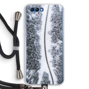 Snøfall: Honor 10 Transparant Hoesje met koord