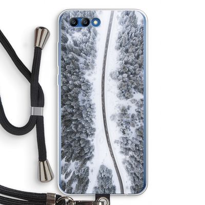 Snøfall: Honor 10 Transparant Hoesje met koord