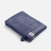 Walra Washand 16x21 cm 2 Stuks Gerecycled Katoen/Blauw