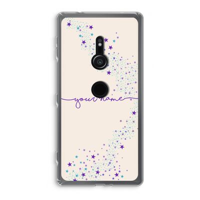 Sterren: Sony Xperia XZ2 Transparant Hoesje