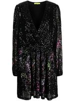 TWINSET x MYFO robe courte à sequins - Noir