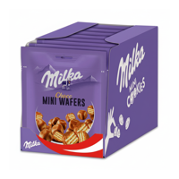 Milka mini wafers doosje (8x 110g)