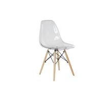 Stoel DKD Home Decor Transparant Natuurlijk 50 x 46 x 83,5 cm