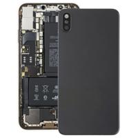 Batterij backcover met terug Camera Bezel & Lens & zelfklevende voor iPhone XS Max(Black)