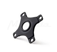 Miranda  spider bosch 4 4-arm, bcd104, 47.5mm, alu, zwart