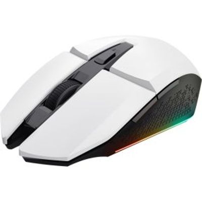 Trust GXT 110W Felox Draadloze Witte Gaming Muis