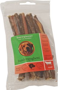 Natuurlijke snack zak runderspaghetti 15 cm 50 gram - Gebr. de Boon