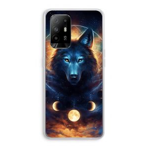Wolf Dreamcatcher: Oppo A95 5G Transparant Hoesje