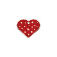 Naamplaatje voor halsband Imarc PetScribe Passion Rood Zilver Naamplaatje voor halsband Imarc PetScribe Passion Rood Zilver