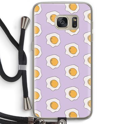 Bacon to my eggs #1: Samsung Galaxy S7 Transparant Hoesje met koord