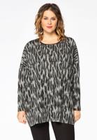 Yoek Pullover AUREL | Grijs | Maat 50/52
