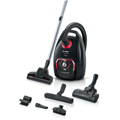Bosch BGL8POW3A Stofzuiger met zak Zwart