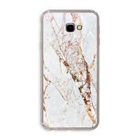 Goud marmer: Samsung Galaxy J4 Plus Transparant Hoesje
