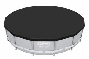 Bestway Zwembadafdekking voor Ronde Bovengrondse Zwembaden 3,66 m & 3,96 m