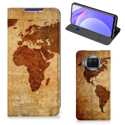 Xiaomi Mi 10T Lite | Book Cover | Wereldkaart
