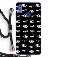 Eye pattern #3: Honor Note 10 Transparant Hoesje met koord