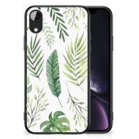 Apple iPhone XR Bloemen Hoesje Leaves