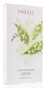 Yardley Lily zeep box 3 x 100 gr (100 gr)