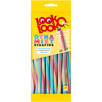 LookOLook Dynamietstaafjes Regenboog Bessen 110g bij Jumbo