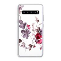 Mooie bloemen: Samsung Galaxy S10 5G Transparant Hoesje