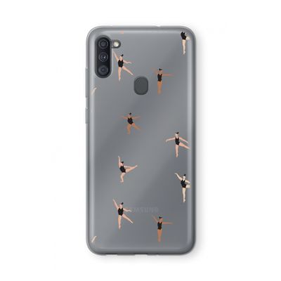 Dancing #1: Samsung Galaxy A11 Transparant Hoesje