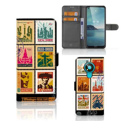 Nokia 3.4 | Flip Cover | Postzegels