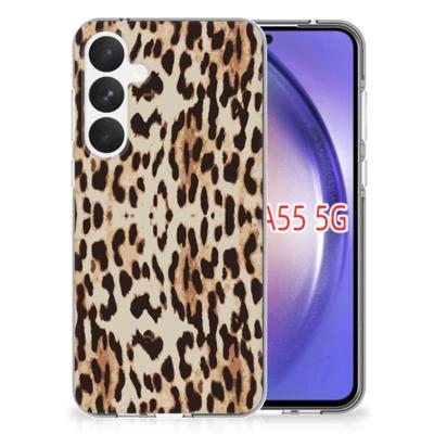 Samsung Galaxy A55 | TPU Hoesje | Leopard