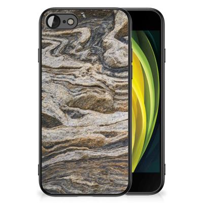 iPhone SE 2022 | SE 2020 | 7/8 Marmeren Print Telefoonhoesje Steen
