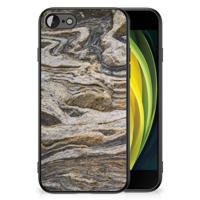 iPhone SE 2022 | SE 2020 | 7/8 Marmeren Print Telefoonhoesje Steen