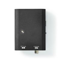 Nedis Digitale Audioconverter | 1-weg | Manueel | Zwart | 1 stuks - ACON2506BK ACON2506BK