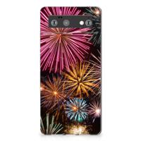 Google Pixel 6 Silicone Back Cover Vuurwerk - thumbnail