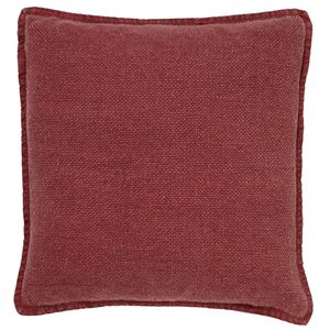 Dutch Decor - BOWIE - Kussenhoes gewassen katoen 45x45 cm - Merlot - rood