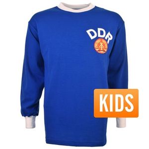 DDR Retro Voetbalshirt 1970's - Kinderen