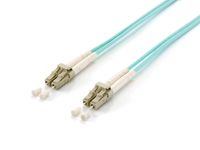 Equip 255230 Glasvezel kabel 30 m LC LSZH OM3 Aqua-kleur - thumbnail
