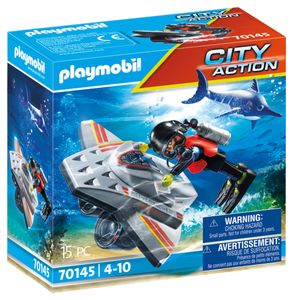 Playmobil® City Action 70145 redding op zee duikscooter in de reddingsmissie
