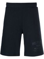 Tommy Hilfiger short de sport à logo imprimé - Bleu