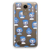 Gezichtjes: LG K10 (2017) Transparant Hoesje