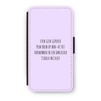 Tequila: iPhone X Flip Hoesje