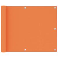 VidaXL Balkonscherm 75x300 cm oxford stof oranje