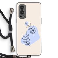 Leaf me if you can: OnePlus Nord 2 5G Transparant Hoesje met koord