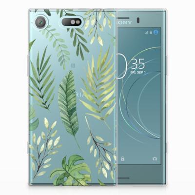 Sony Xperia XZ1 Compact | TPU Case | Leaves
