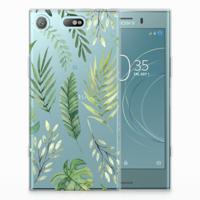 Sony Xperia XZ1 Compact | TPU Case | Leaves