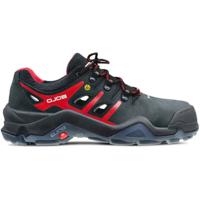 HKS Werkschoen Tiger 4 VTP Laag S1P ESD | Zwart/Rood | Maat 45 - 00.162.099.45