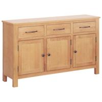 Dressoir Bruin 112 x 33.5 x 70 cm Massief eikenhout
