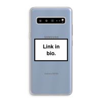 Link in bio: Samsung Galaxy S10 5G Transparant Hoesje