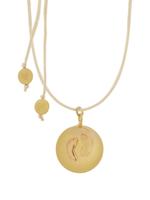 Proud MaMa Zwangerschapsketting Babybel Sofie gold baby feet