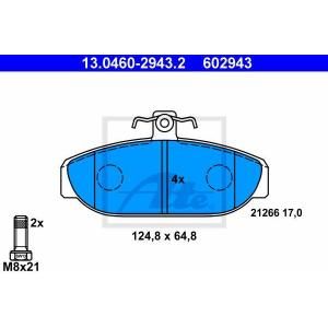 Ate Remblokset 13.0460-2943.2