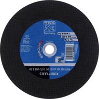 PFERD TOOLS 80 T 300-3,0 L SG CHOP HD STEELOX/25,4 66323082 Doorslijpschijf recht 300 mm 20 stuk(s) RVS, Getemperd staal, Staal PFERD TOOLS 80 T 300-3,0 L SG CHOP HD STEELOX/25,4 66323082 Doorslijpschijf recht 300 mm 20 stuk(s) RVS, Getemperd staal, Staal